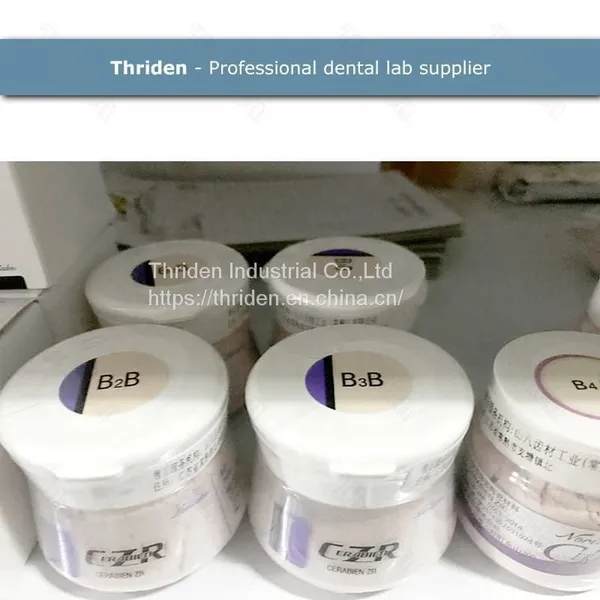 Low Price Orginal Dental Lab Dentrue Noritake CZR Dentin Porcelain Powder photo-2
