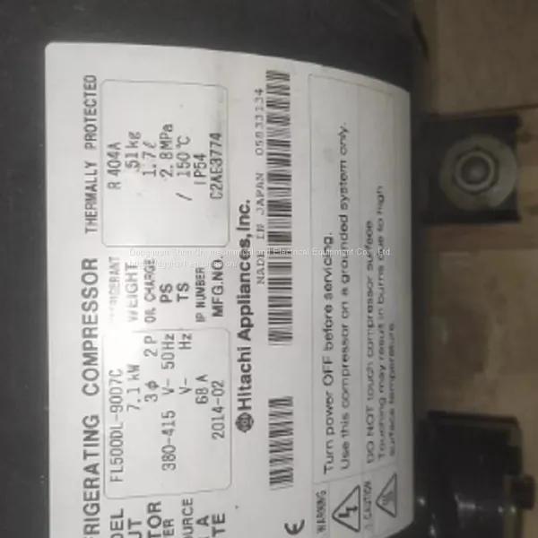 Hitachi Air Conditioner Compressor FL500DL-90D7C photo-2