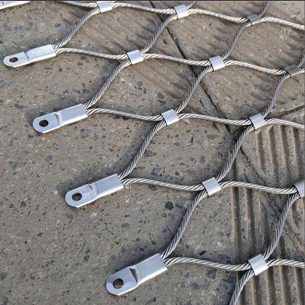 Stainless Steel Rope Net, Wire Rope Net, Metal Fall Net Entity Manufacturers photo-2