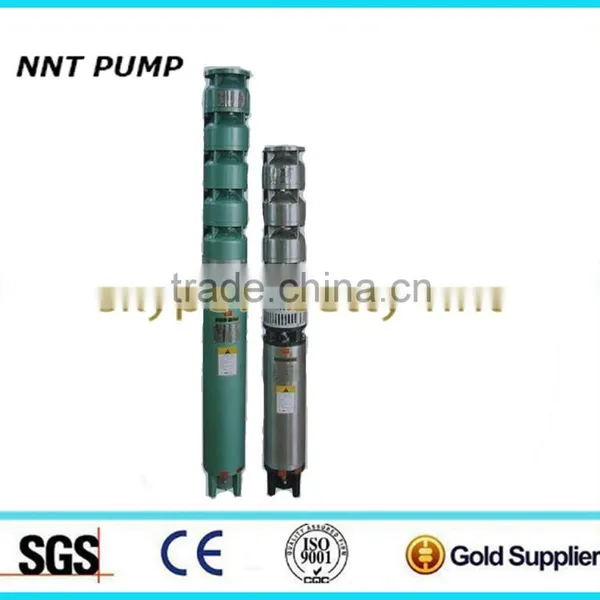 QJ Vertical Multistage Deep Well Pump High Head Water Pump Centrifugal Submersible Pump photo-3