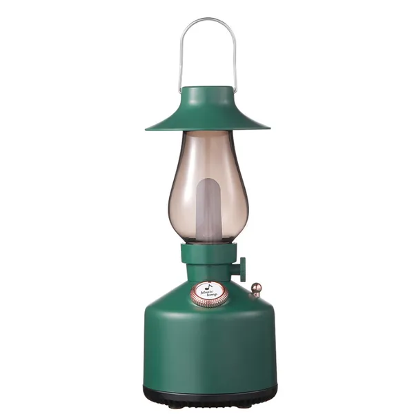 Factory New Retro Kerosene Lamp Audio Creative Custom Bedroom Hotel Home Atmosphere Light Bluetooth Speaker photo-3