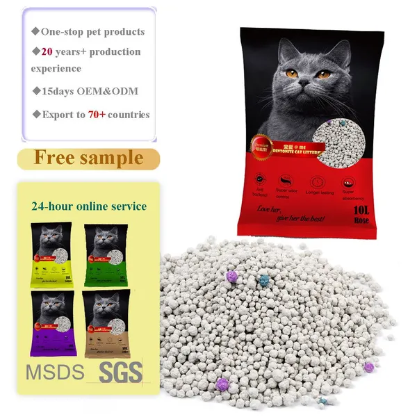Pet Product: Hot Sell Bentonite Cat Litter photo-2