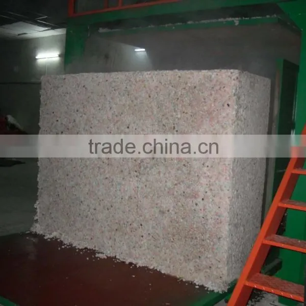 Waste Polyurethane Scraps Recycle Mattress Rebonded Foam Making Machine photo-2