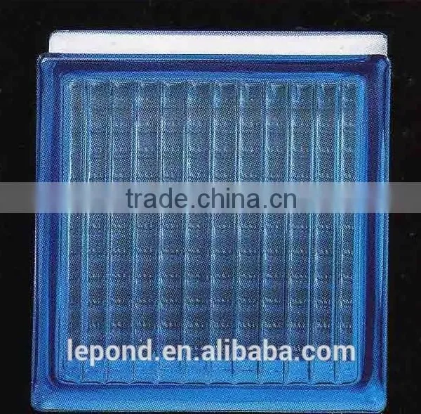 Clear Lattice Glass Block/ Hollow Glass Blocks for Curtain Wall photo-3