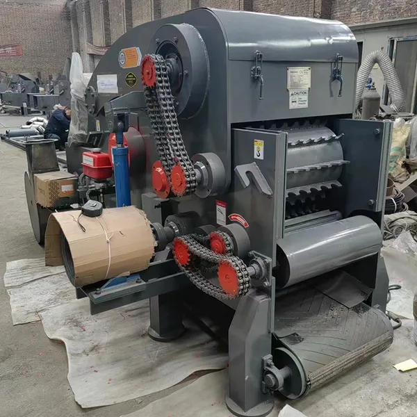 Factory Manufacturing Tree Branch Drum Chipper Wooden Cutter Machine Wood Chopper Equipment for Sale photo-5