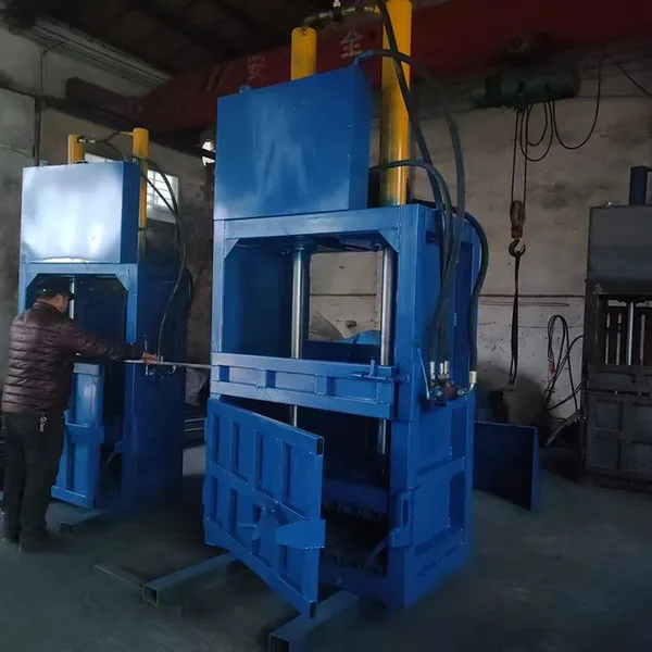 New Semi-Automatic Vertical Hydraulic Baler Compression Tire Machine for Cartons Bottles Cans Film Pouch Apparel Cases photo-5