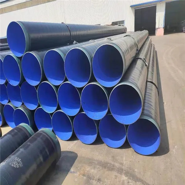 Dn800 Internal Plastic Coated and External 3pe Anti-corrosion Steel Pipe for Water Supply, Tpep Anti-corrosion Pipeline, Supplied by Hengyun photo-5