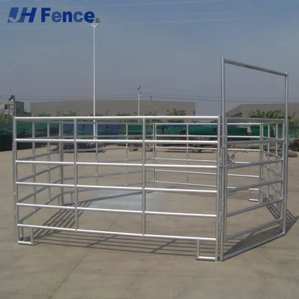 Farm Animal Rail Fence Panel for Livestock Corral and Cattle Yard photo-4