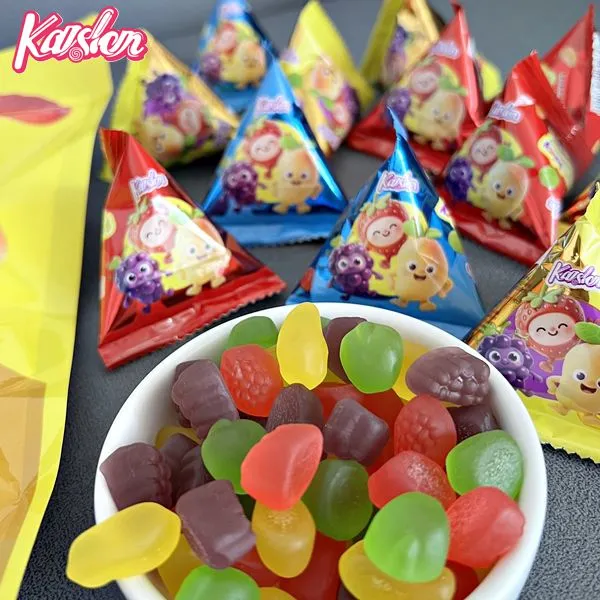 Гаλάль - сертифицированные жевательные конфеты с вкусом манго, яблока, клубники и винограда
