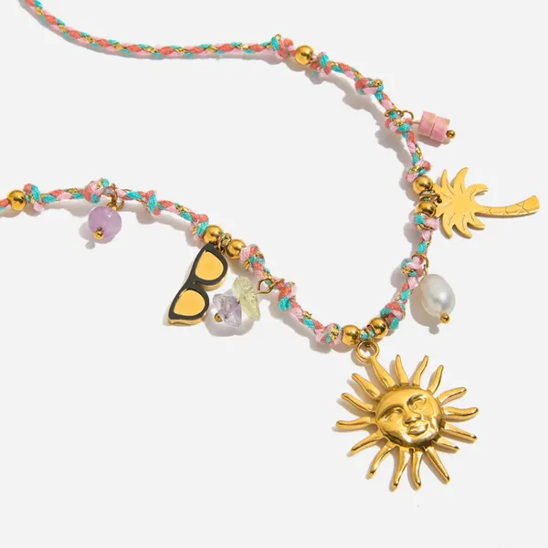 Custom Stainless Steel Necklace - 18K Gold PVD & Hypoallergenic For Sensitive Skin photo-2