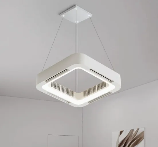 Ceiling Mounted Bladeless Fan Light/bedroom, Living Room, Dining Room LED Variable Frequency Fan Light（Wechat:13510231336） photo-2