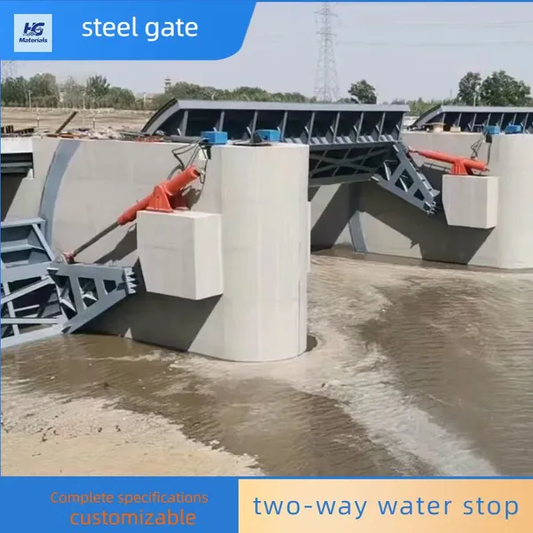 Custom Size 304 Stainless Steel Wall Mounted Sluice Gate Flood Prevention For Urban Stormwater System photo-5