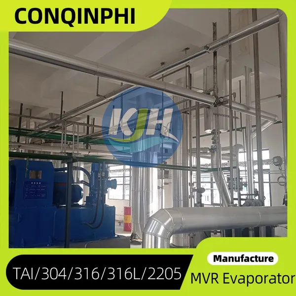 Semi-Automatic Forced Circulation High-Salt Wastewater Treatment Evaporator 10m3/day photo-4