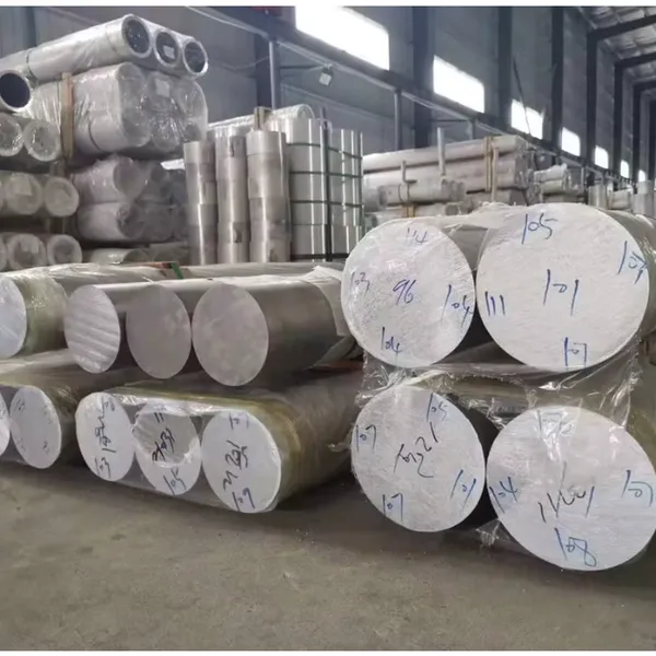 Straight Extruded Aluminium Round Bar Low Tolerance Solid Aluminum Rod For CNC Processing