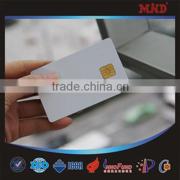MDC154 Blank Contact IC Card With Compatible 4442 4428 5542 5528 Chip photo-5