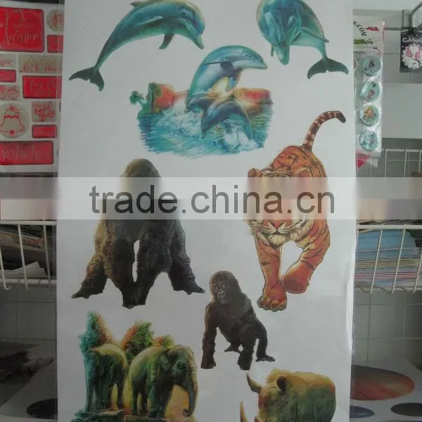 Offer Different Animal Pvc Window Sticker