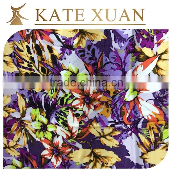 100% Spun Viscose Rayon Garment Fabric for Dress photo-5