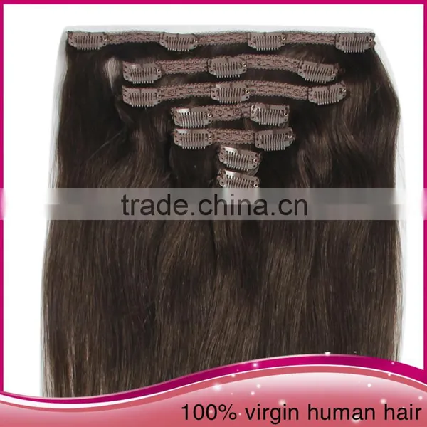 Wholesale Clip In Hair Extension Real Peru Human Hair Clip In Extension photo-5