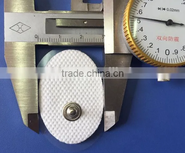 Small Oval Reusable TENS/EMS Unit Electrode Pads photo-2