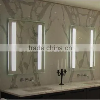 OEM ODM Factory Backlit Wall Touch Switch Mirror With LED Light photo-2