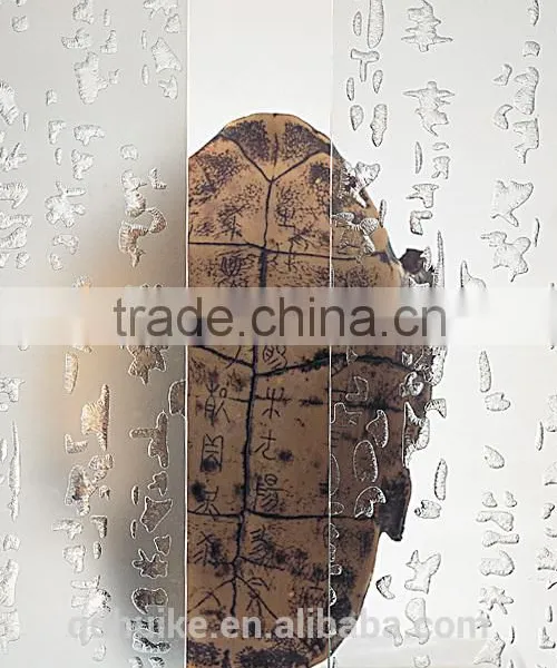 ROCK BOTTOM PRICE Golden Yellow Decorative Mirror/interior Door Glass/background Wall Glass/cabinet Glass/TJ/CJ-flower Heart photo-5