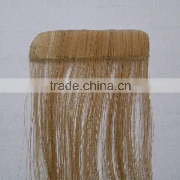 100% Remy Hair Double Tape Glue Tape Skin Weft Brazilian Natural Hair Extension photo-6