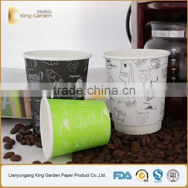 Pe Coated Take Away Paper Cups With Lids photo-6