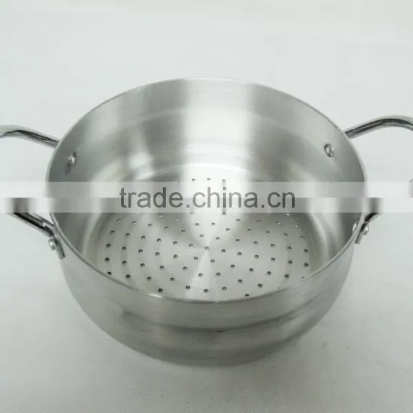 3003 Aluminum Couscous Cookware Pot With Stainless Steel Handle MSF 6374 photo-2