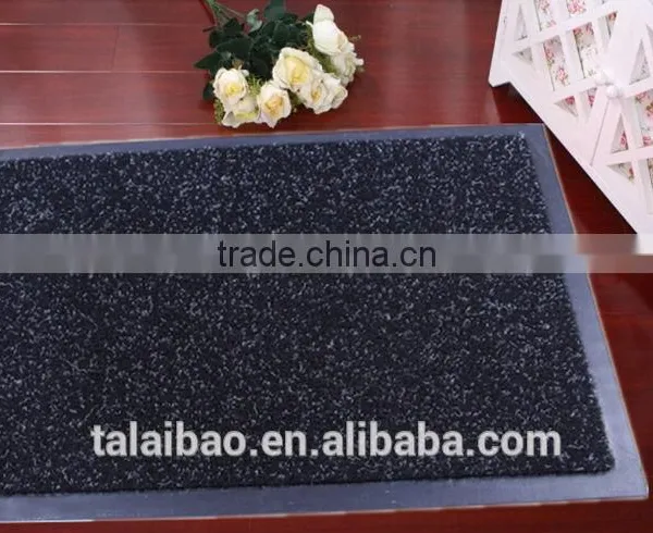 polyester velour carpet flooring carpet with PVC backing