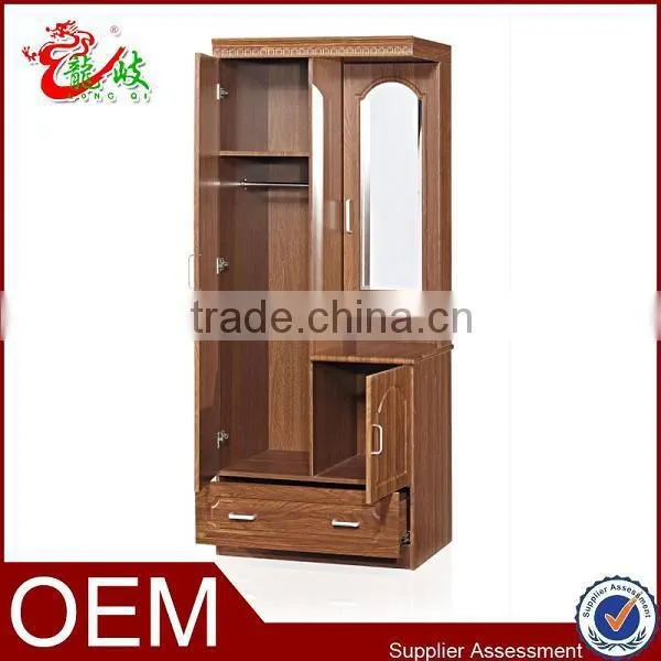 Modern Wardrobe With Mirror Bedroom Furniture Closet FC206 photo-2