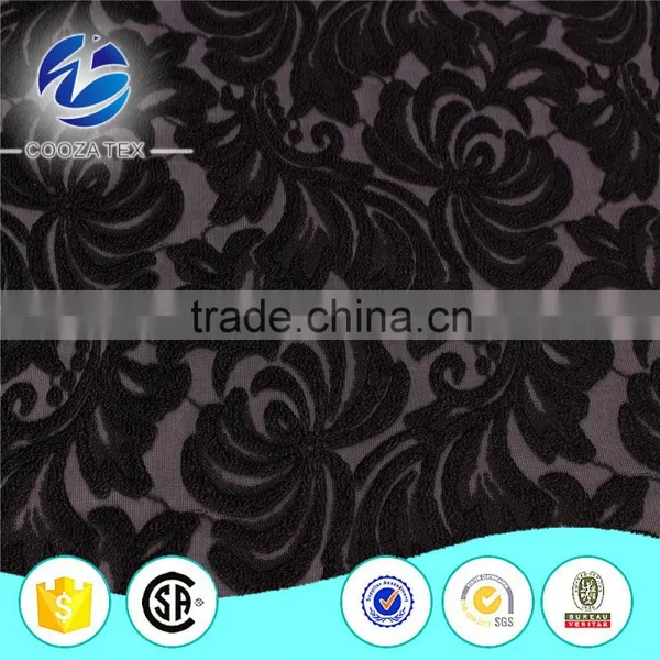 Nylon Chemille Soft Stretch Lace Fabric photo-6
