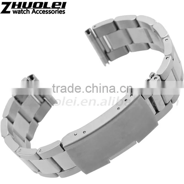 18|19|20|21|22|23mm Stainless Steel Bracelet Wristbands Waych Band photo-5