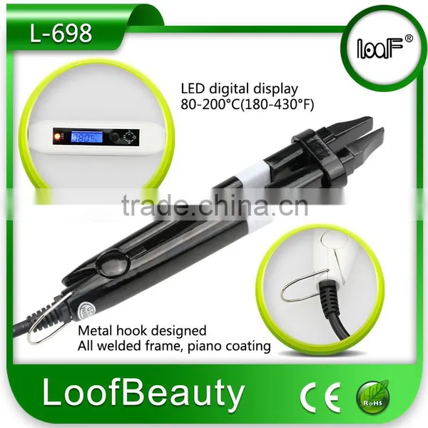 Professional Loof Hot Selling Hair Extensions Iron With Temperture Contral Dail photo-4
