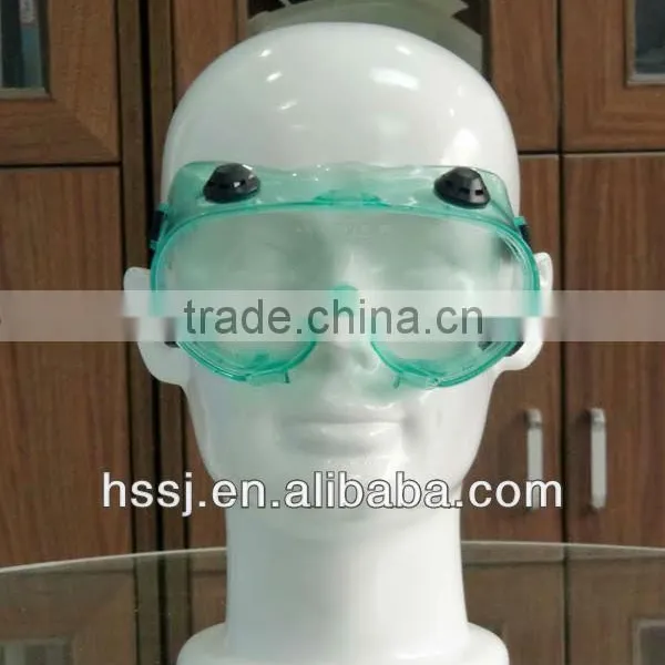 2016 PVC Chemical Safety Goggles for Eye Protection Security Safety Goggles for Medical PVC Safety Goggles With 4 Holes photo-5