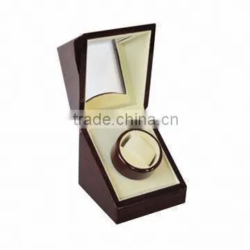 Wooden Watch Winders, One Watch Display