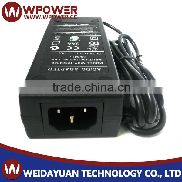 Adapter CE FCC UL SAA CCC Class 2 Standard 12v 4a dc Power Supply Circuit photo-5