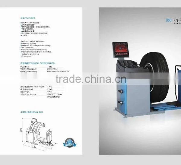 2015 Hot Sale Cheap Truck Wheel Balancer 13"-24" photo-2