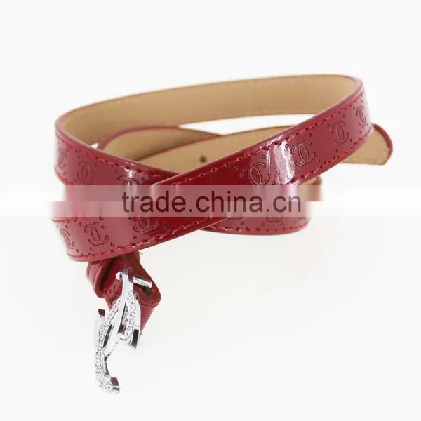 Women's pu Women Fashion pu Leather Belts With Shiny Shiny Accessorie photo-6