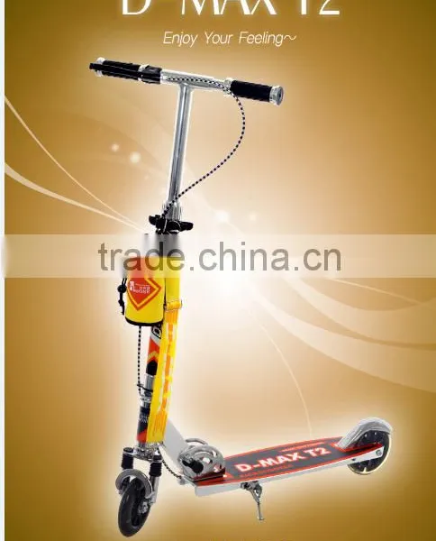 Aluminum Frame 2 Wheel Hand Brake Kids Kick Scooter Children Scooter Baby Scooter photo-3