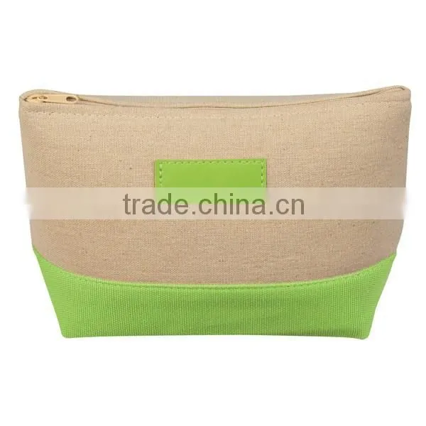Promotional Allure Jute Cosmetic Bag/makeup Bags photo-2