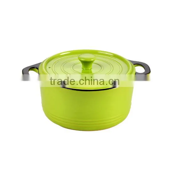 Heat Resistance Ceramic Natural Green Color Casserole photo-2