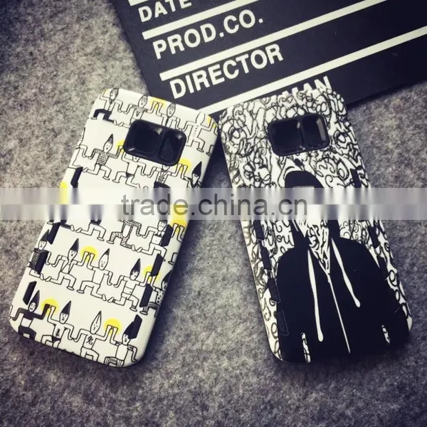 New Products PU+TPU Unique Style Embossed Fashion Mobile Phones Accessories for Samsung Galaxy S7,for Samsung Galaxy s7 Case photo-5
