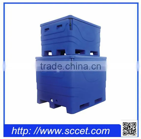 Rotational Molding Insulated Storage Bin for Fish, Fish Saving Container photo-6