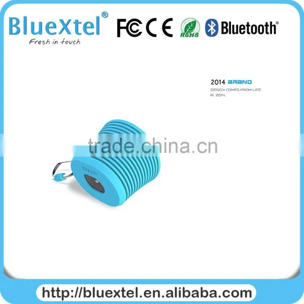 Hot Selling IPX4 Waterproof Wireless Bluetooth Mini Speaker With Rubber Case photo-3
