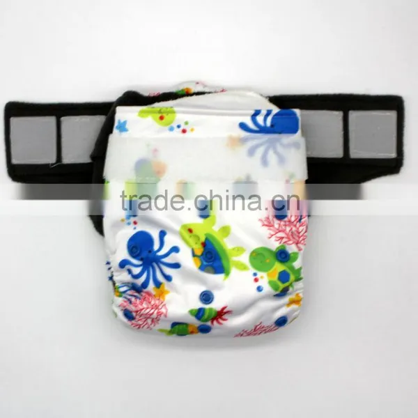 2016 Hot Sale Happy Flute Wholesaler of Baby Cloth Diaper AIO Bamboo Cloth Diaper Organic Cloth Diapers Wholesale photo-3