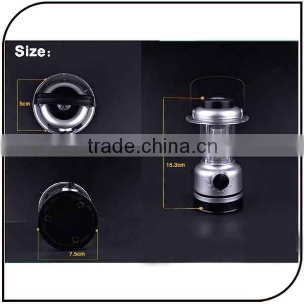 Outdoor Portable 12led 3pcs AAA Flashlight Camping Lantern With Compass photo-2