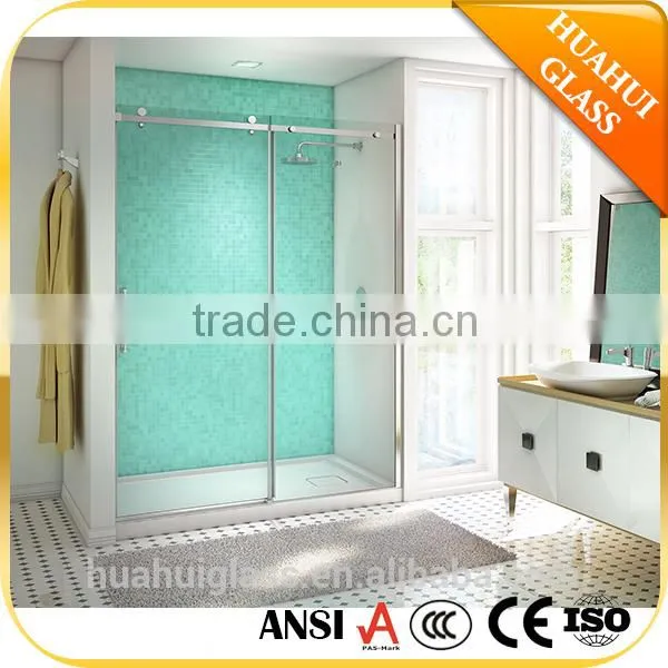 Fasion Design Sliding Straight Clear Glass Shower Enclosures photo-2