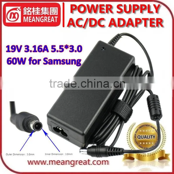 For Samsung 19V 3.16A 5.5X3.0 60W Laptop Charger photo-4