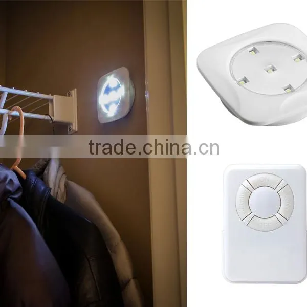 6pcs White Wireless Remote Puck Lights photo-2