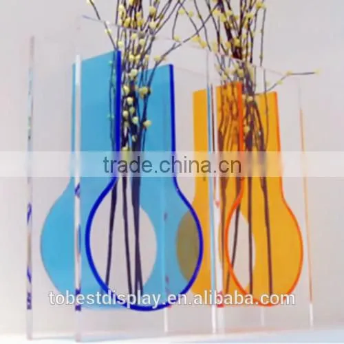 Exquisite Design Clear Acrylic Flower Pots Shenzhen Factory photo-2